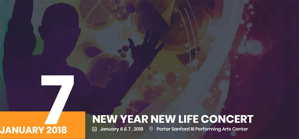 Bey Associates Sponsoring New Year New Life Concert